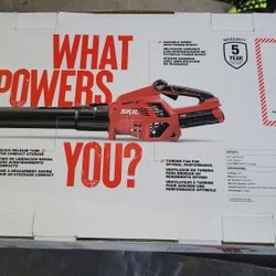 Skill 40v Cordless Electric Trimmer And Leaf Blower Skil