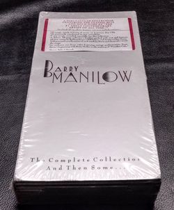 New Sealed Barry Manilow The Complete Collection And Then Some 4 Picture CD's