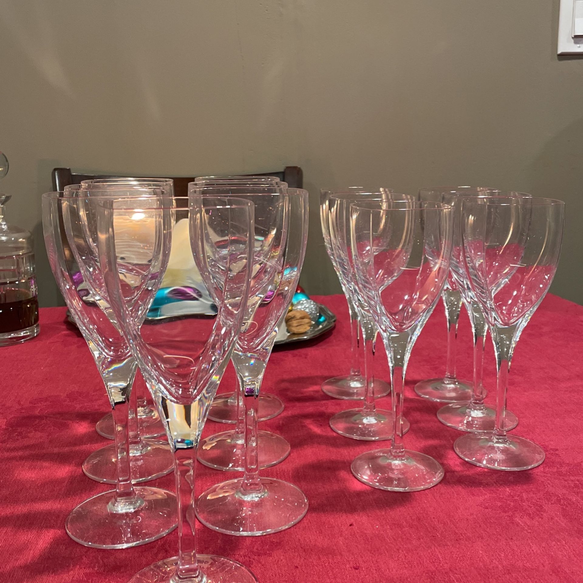 Square Wine Glasses