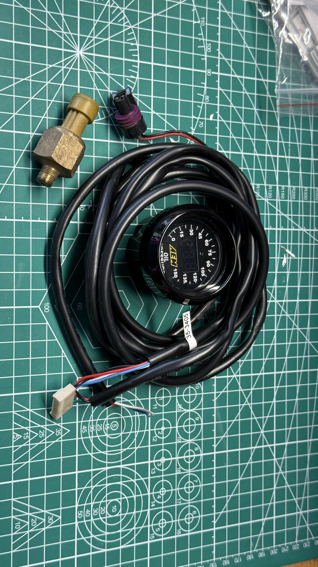 AEM Oil Pressure Gauge