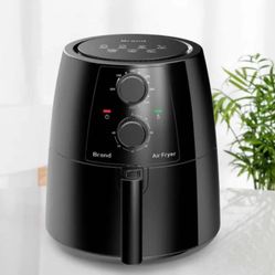 Comfee 3.7-Quart Black Air Fryer Black