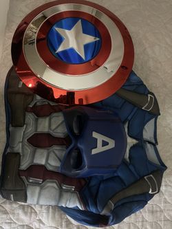Captain America Costume Kids