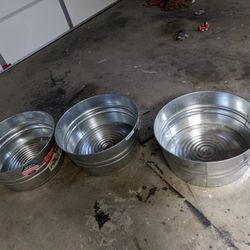 Steel Bucket. 