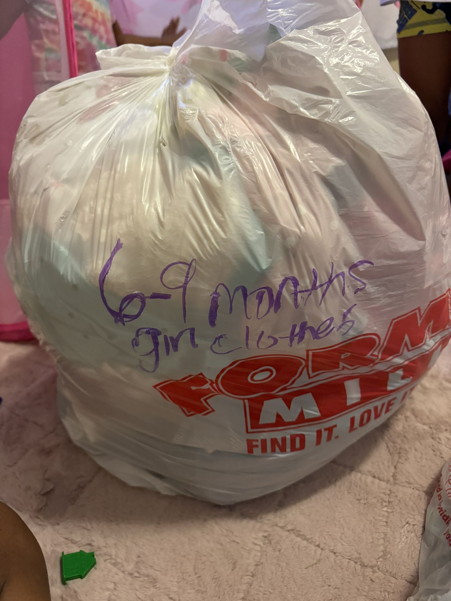 6-9 Month Clothes And Diapers