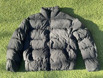 zip-up padded jacket