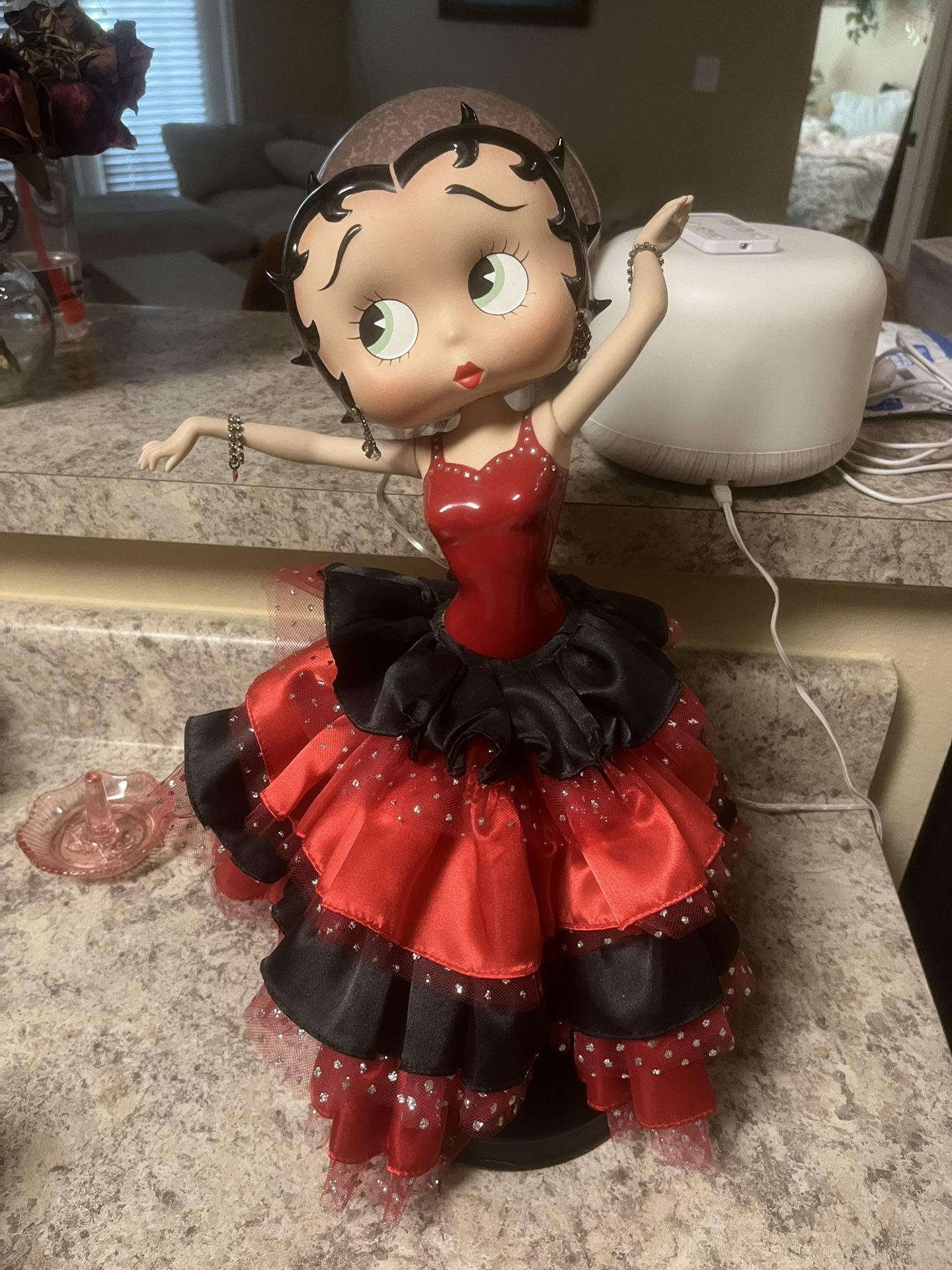 Betty Boop Porcelain Doll