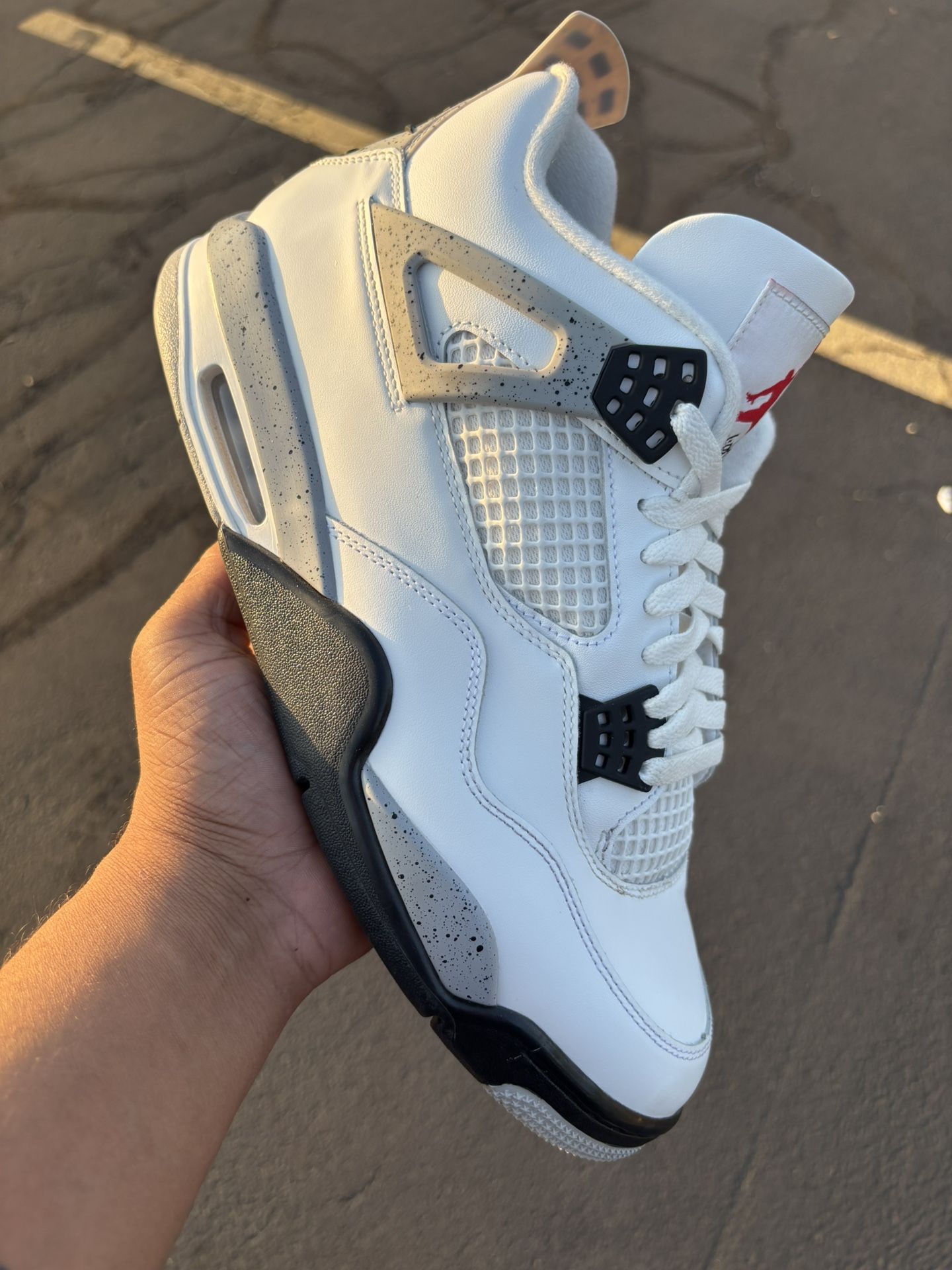 Air Jordan 4 Retro “White Cement” 2025 – Size 11.5 – Worn Once Super Clean
