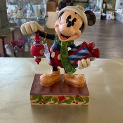 Disney Showcase Mickey “Christmas Magic” Figurine (contact info removed)