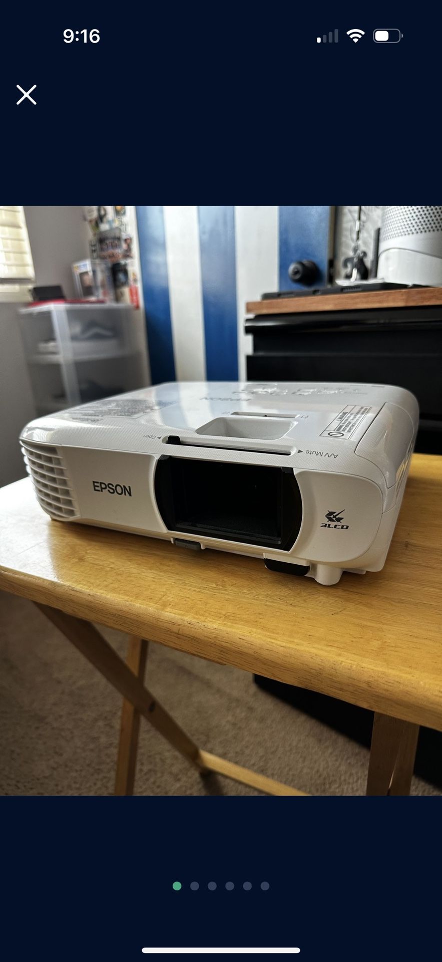 Epson 3LCD Home Cinema Projector 1060