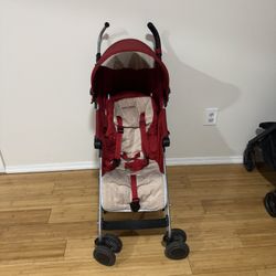 Red Maclaren Stroller 