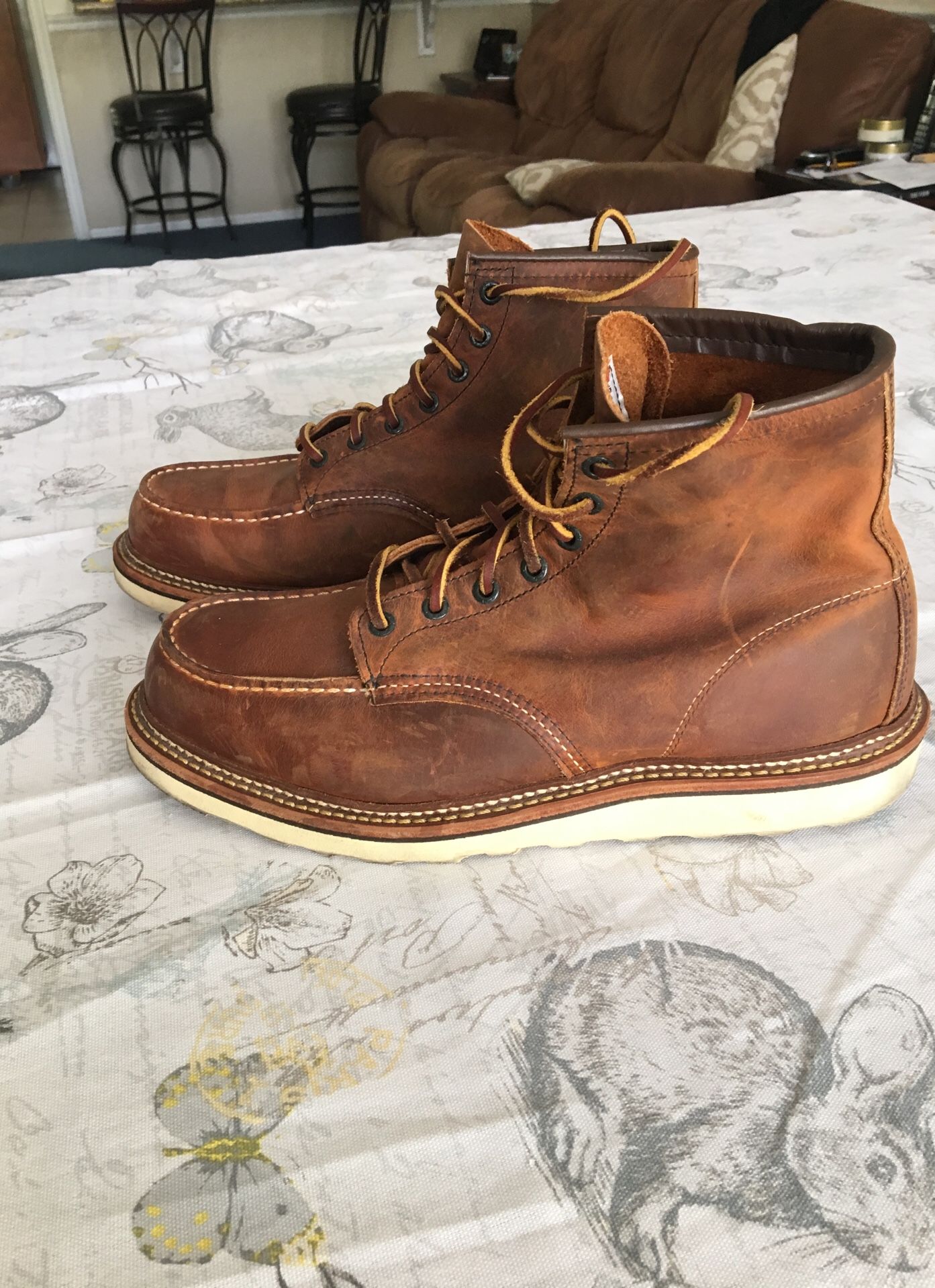 Red Wing 1907 leather boots