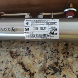 HotTub-heater Assembly,  Chair& Ottoman,  Car CD Player, HP MONITOR,  Dishes,  Chlorine 