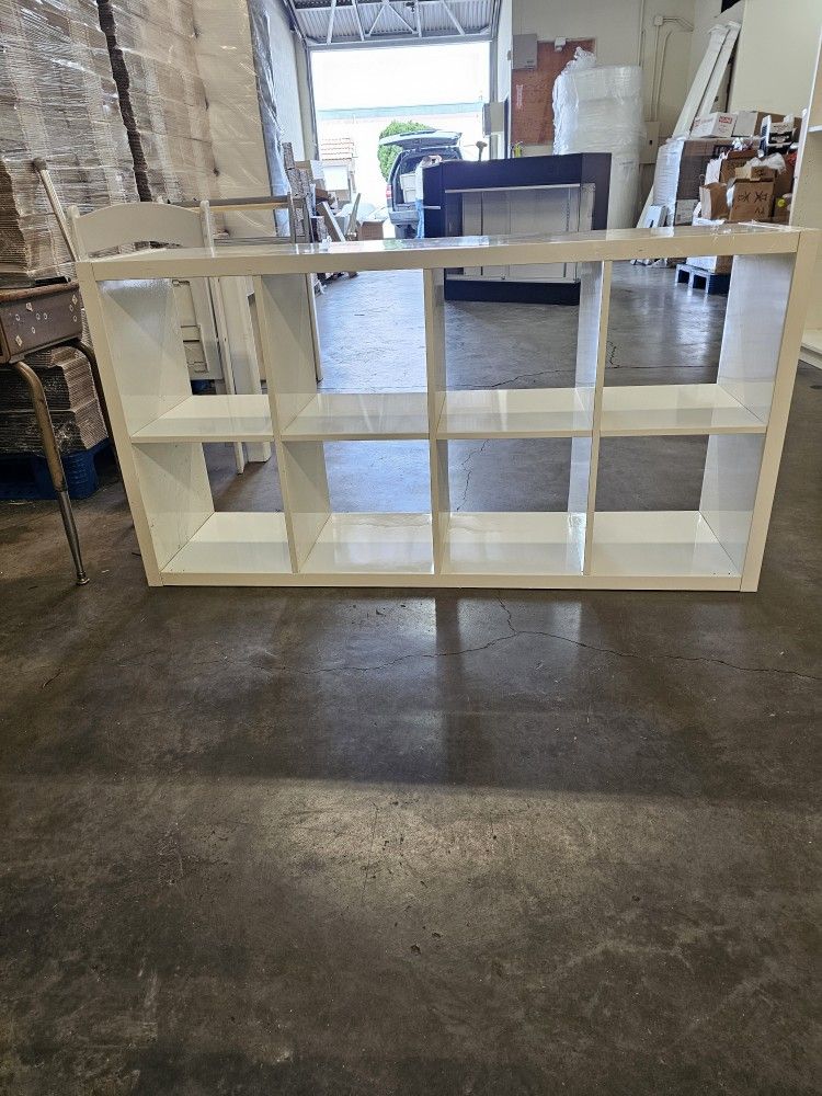 Shelf unit, white, 30 1/8x57 5/8 "