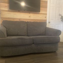 Ashley Furniture Set Of Two Grey Couch 