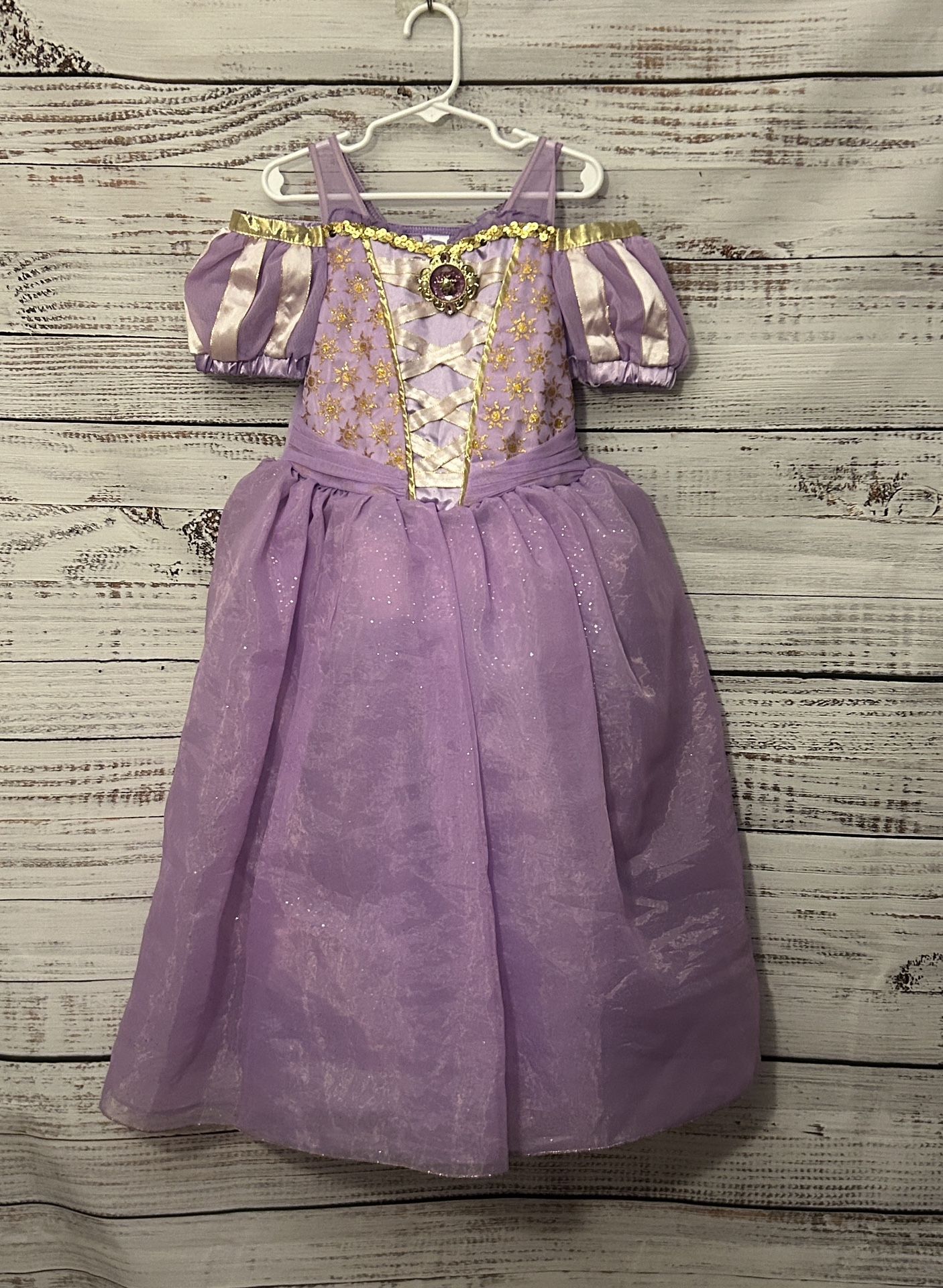 Girls Disney Rapunzul purple dress size 5/6