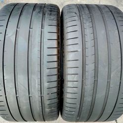 2 USED TIRES PIRELLI RFT 275/30/20