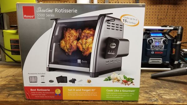 Ronco Showtime Rotisserie 5500 Series Stainless Steel For In 75sold