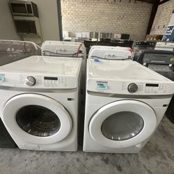 Samsung Set Washer & Dryer New Scratch & dent 