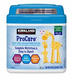 Kirkland Signature ProCare Infant Formula 42 oz