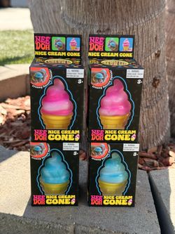 🍦 NEW NeeDoh Nice Cream Cone Squishies 🍦