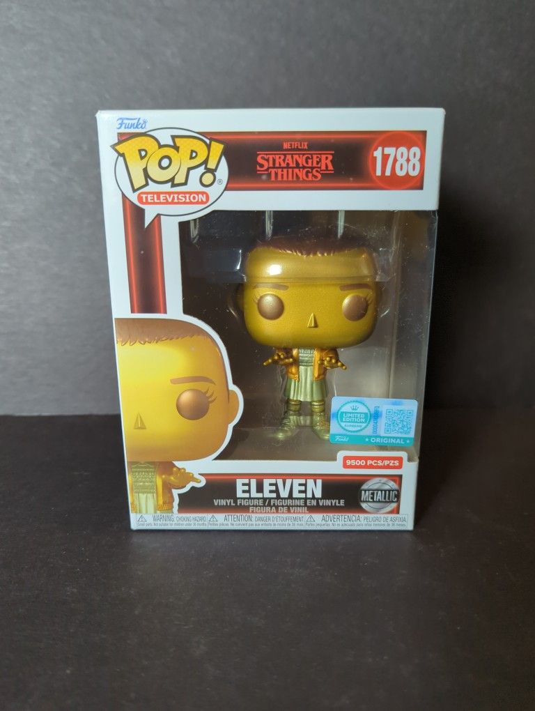 Funko Pop! Television Stranger Things Metallic 9500 PCS Exclusive Eleven
