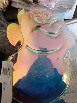 NEW Disney Parks Collectible Translucent Iridescent Gus Mouse Cross Body