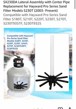 Pool sand pipe see pics