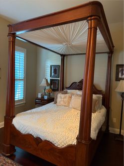 Antique Bed (bedding not included)