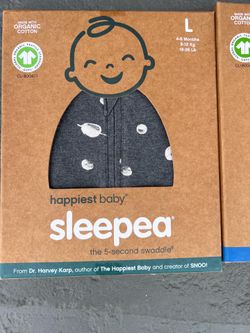 Snoo swaddled and sleep sack