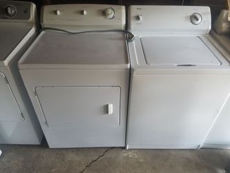 Washer and dryer