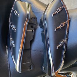 Harley Davison Rear Cylinder Frame Covers 