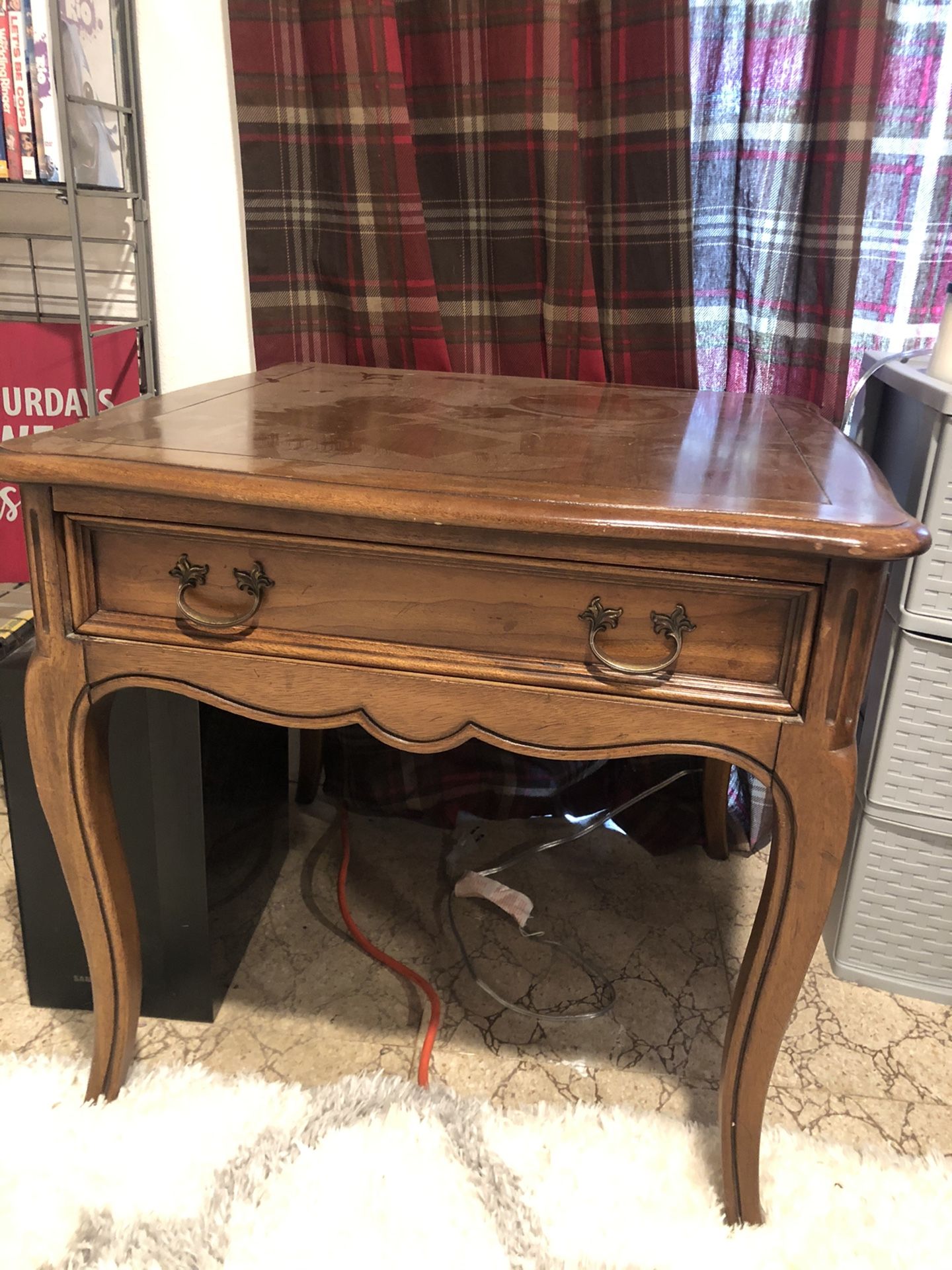 Century Wood End Table