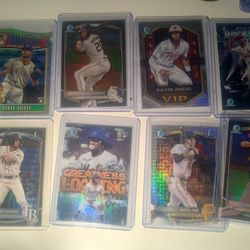2025 Bowman Chrome Baseball Inserts Mojo's And Chrome 1st Bowman's With Numbered Cards!! 🔥