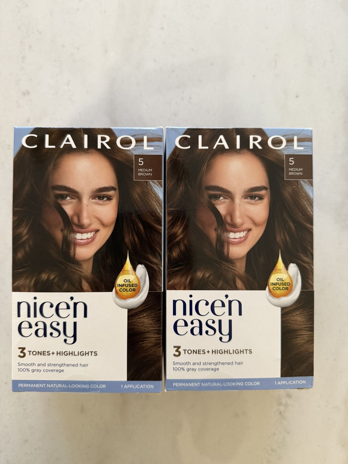 Clairol Nice N Easy Hair Dye ( Medium Brown)