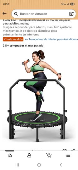 Fitness trampoline