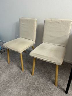 2 Chairs - IKEA TONSTAD Beige