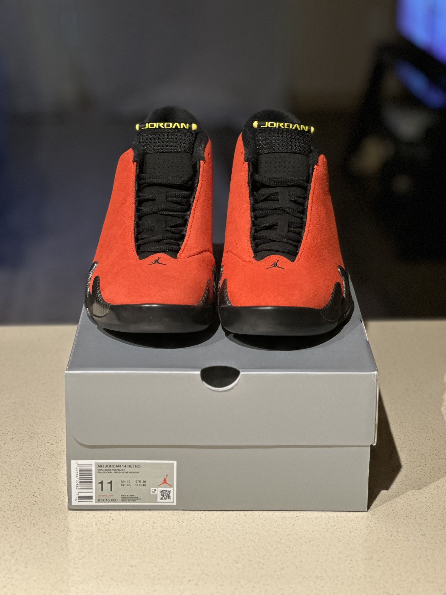 Jordan 14 Ferrari Size 11