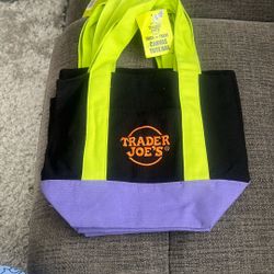 TRADER JOE’S Trick Or Treat Canvas Tote Bag