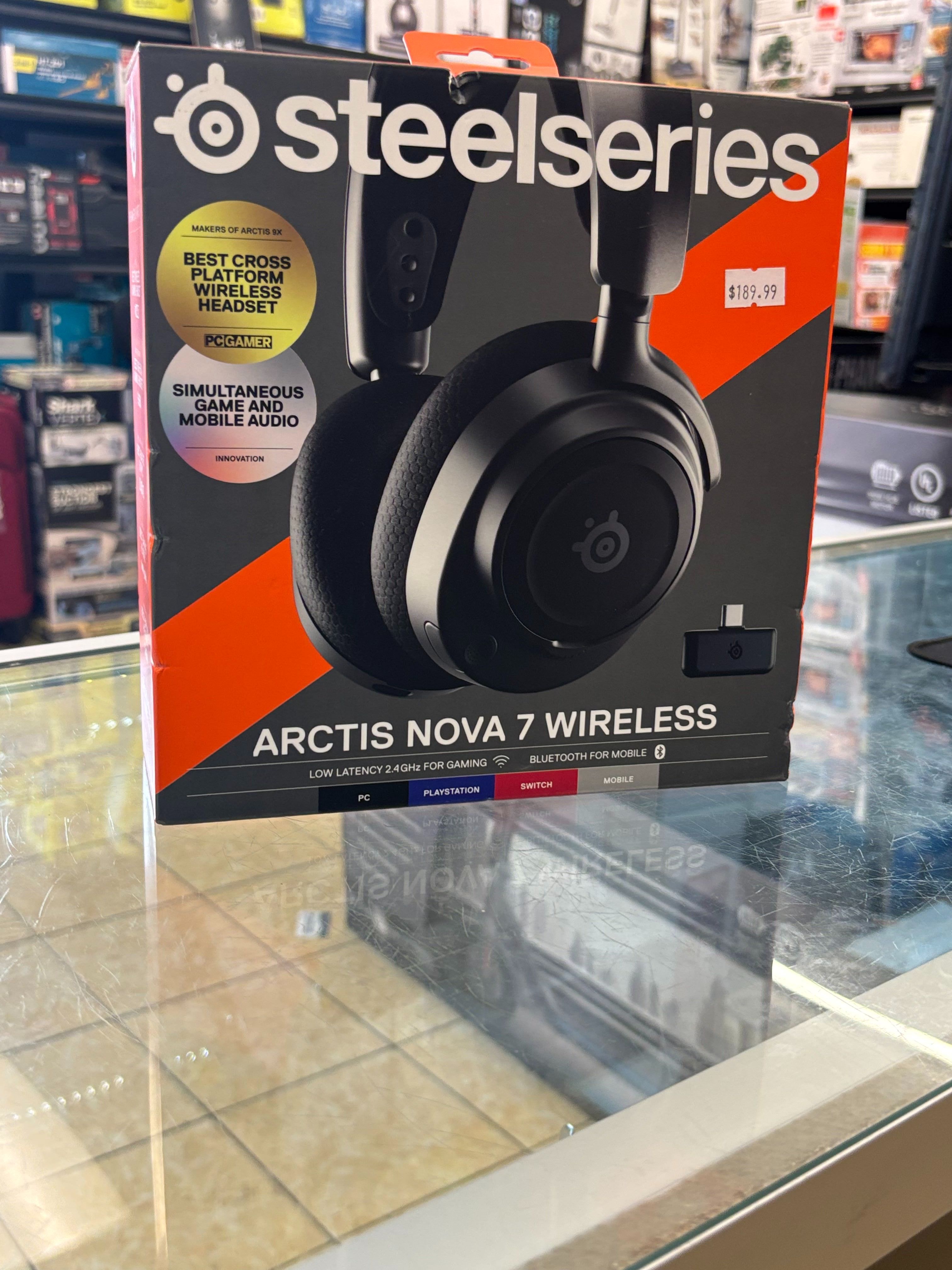 SteelSeries Arctis Nova 1 Wireless – Elite Gaming Comfort