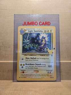 Pokemon Light Toxtricity #SWSH137 JUMBO CARD