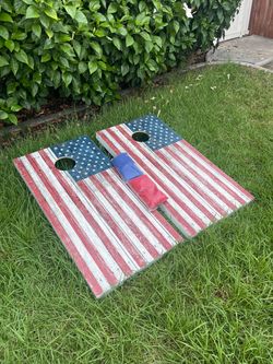 *LIKE NEW* 4x2 Cornhole USA