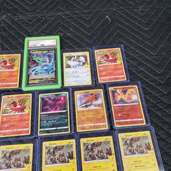 All type of Legendary Pokémon Cards Birds Articuno Ho Oh Bird Rayquaza Lugia Yveltal Zekrom moltres Zapdos all together as collection $777  
