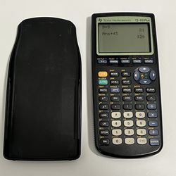 TI 83 Graphing Calculator 