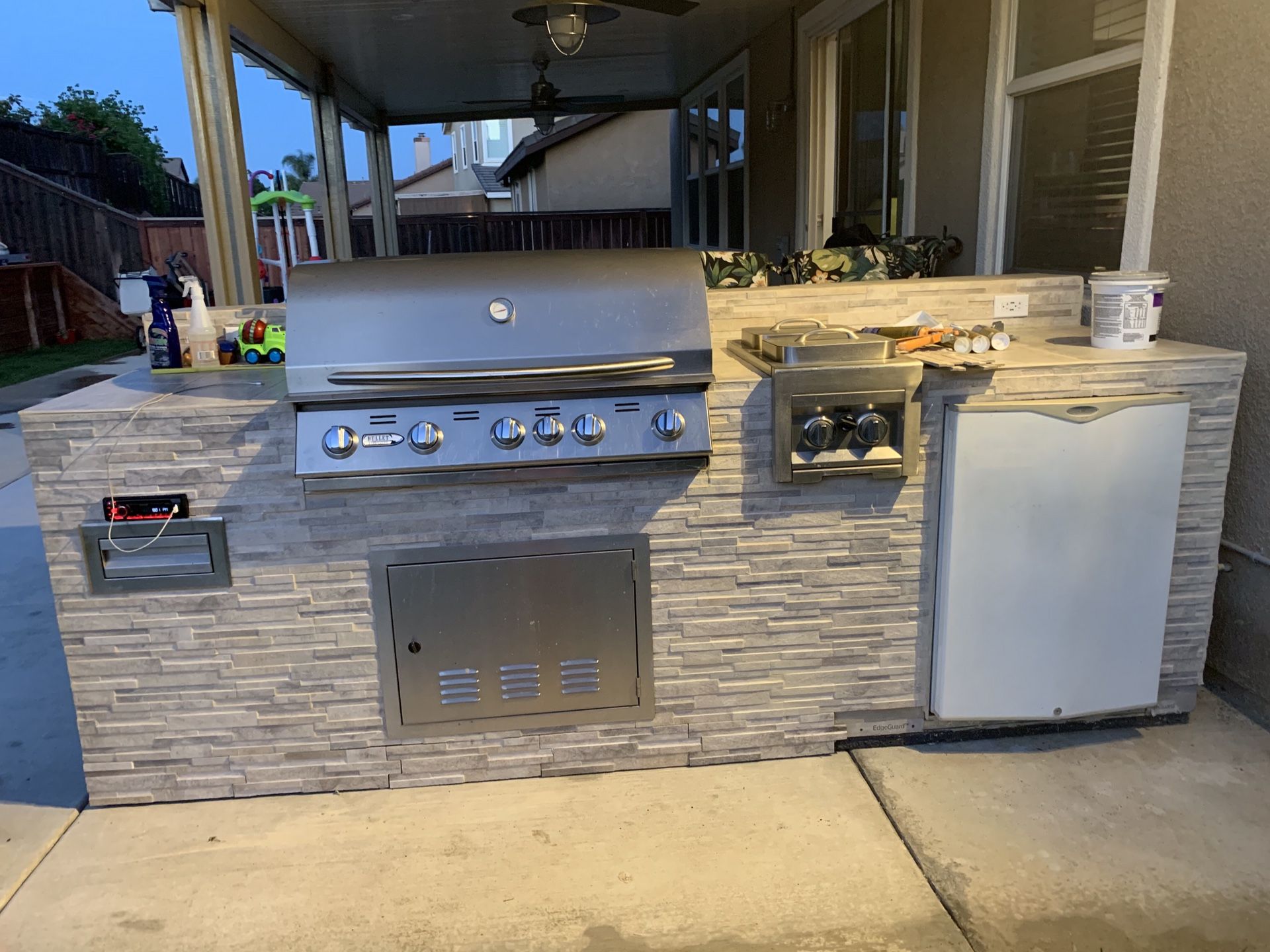 Bar-B-Que Built-in to your home