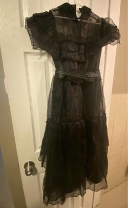 Wednesday Black Costume - Kid M 7-8