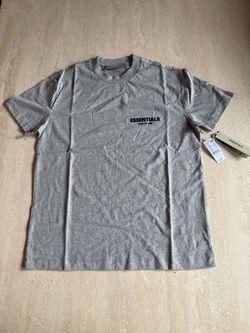 Brand new essentials shirt , dark oatmeal size S