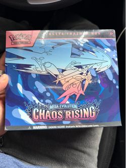 Pokemon Chaos Rising Elite Trainer box 🥷 $75