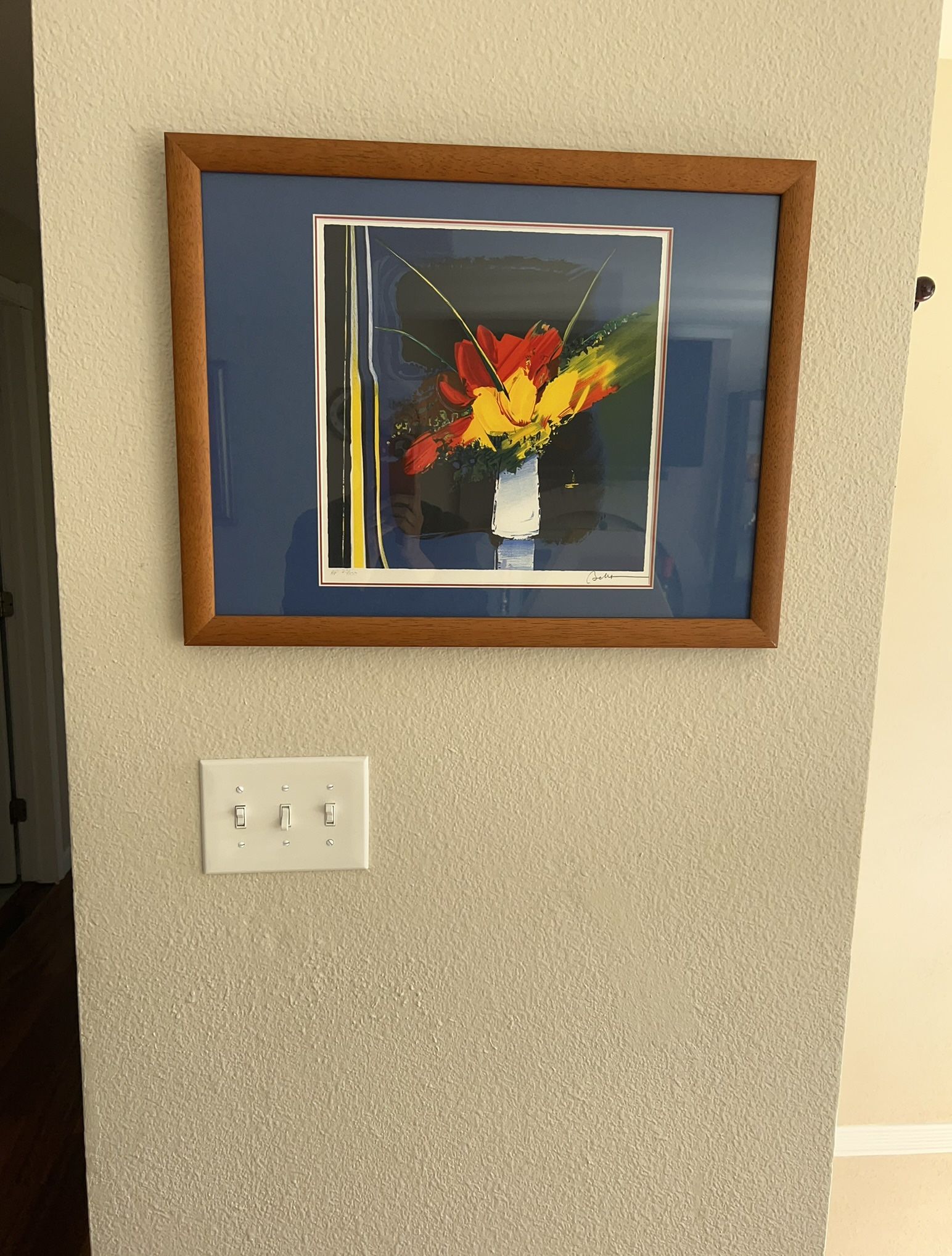 Signed Lithograph By Emile Bellet