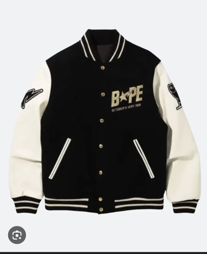 A BATHING APE X OvO Varsity Jacket collab 🦉