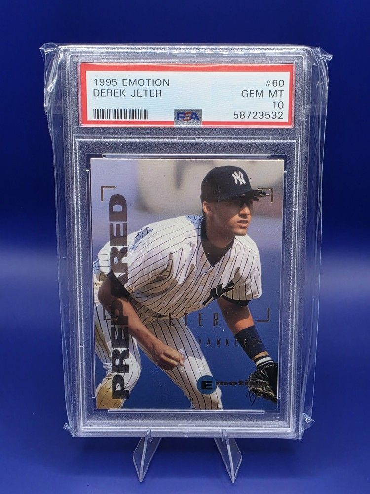1995 Emotion Derek Jeter Psa10
